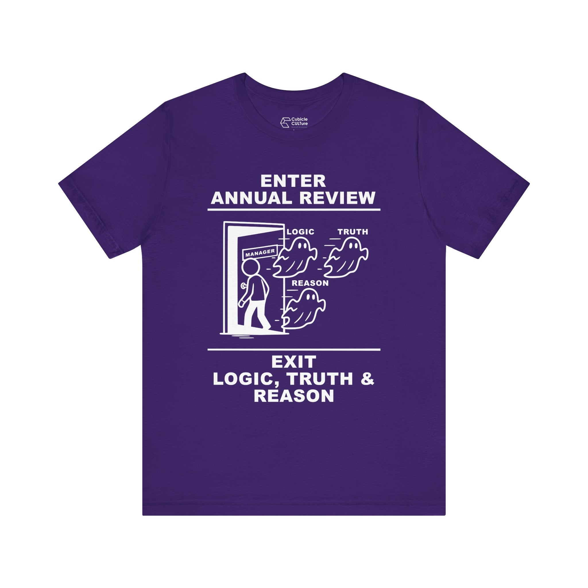 Annual Review T-Shirt – Cliffverse Office Humor Graphic Tee for Corporate Survivors