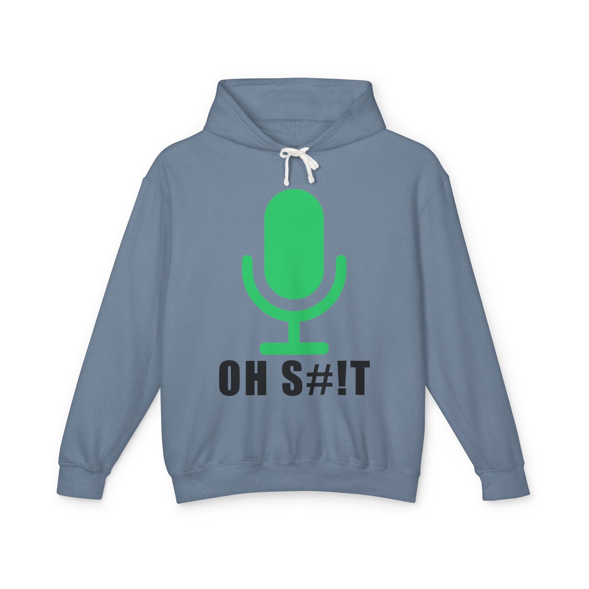 OH S#!T Hoodie – Hot Mic Zoom Meeting Horror Sweatshirt