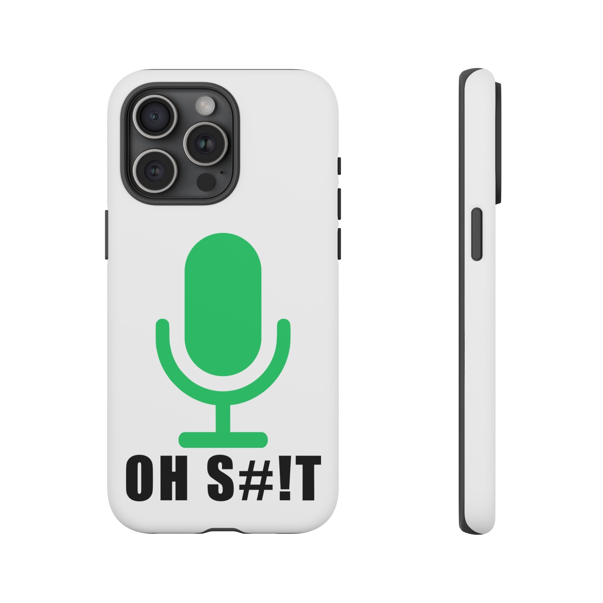 OH S#!T Phone Case – Hot Mic Zoom Meeting Horror Mobile Cover