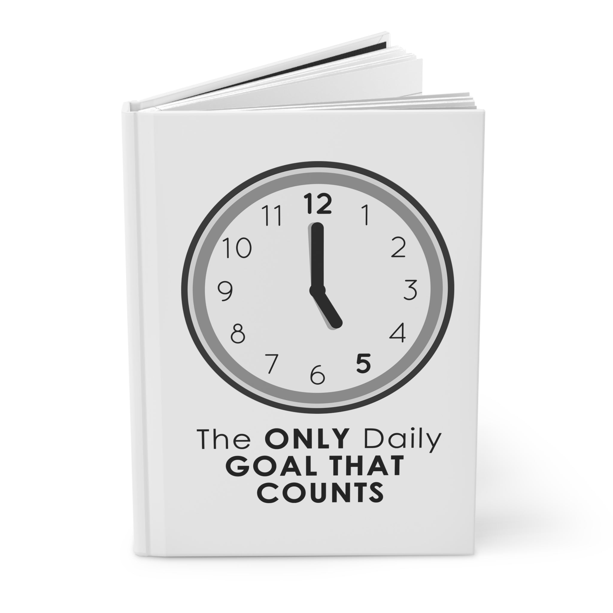 5 O’Clock Daily Goal Journal – Dark Humor Office Survival Notebook