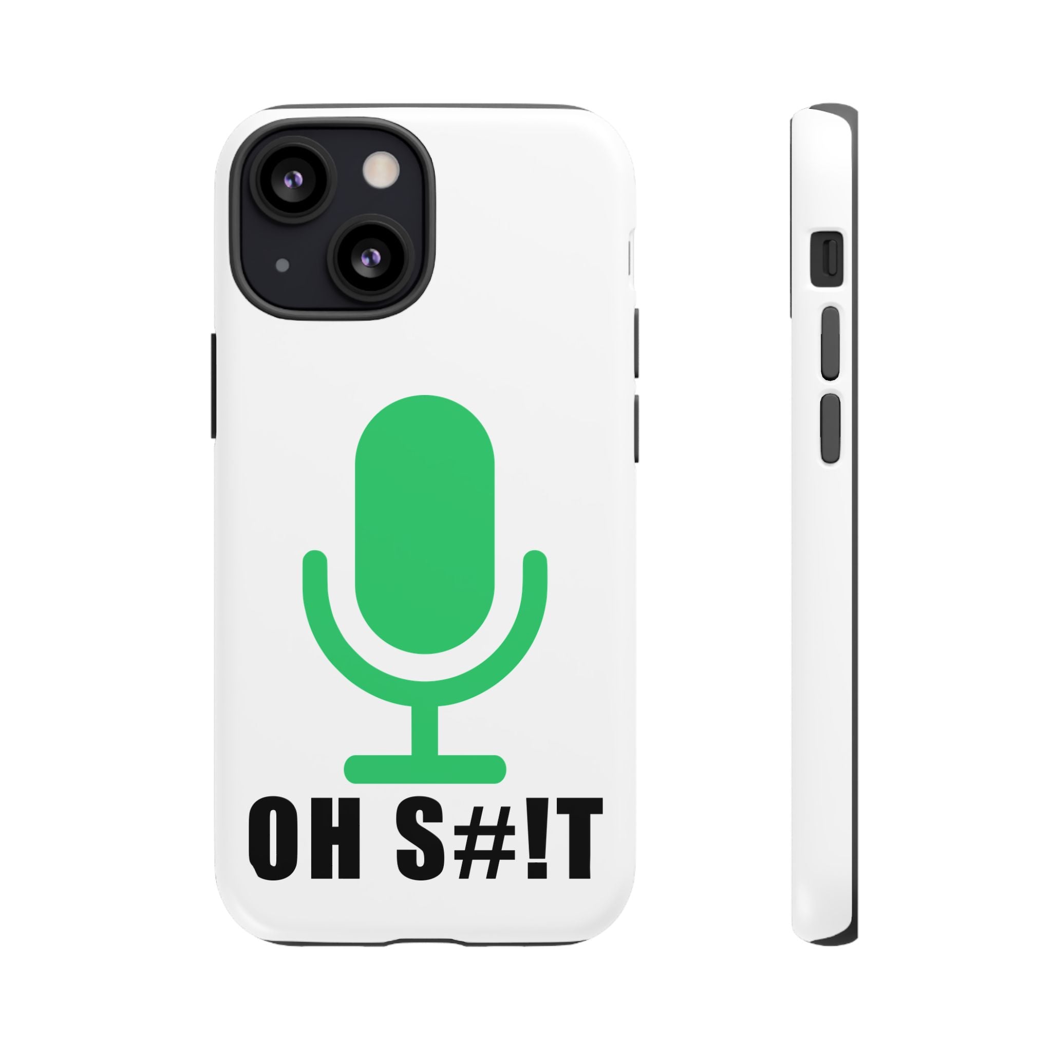 OH S#!T Phone Case – Hot Mic Zoom Meeting Horror Mobile Cover