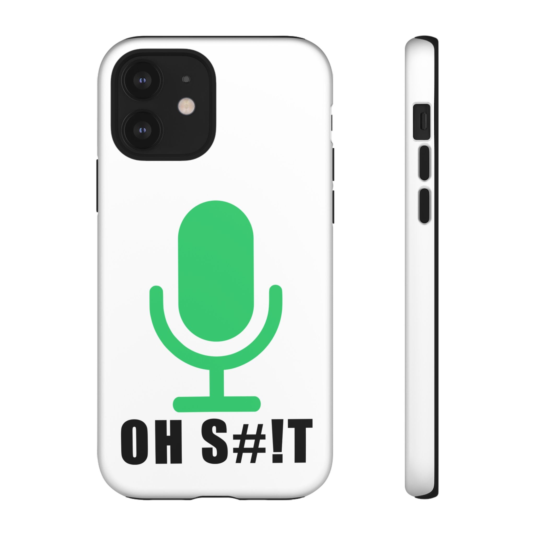 OH S#!T Phone Case – Hot Mic Zoom Meeting Horror Mobile Cover