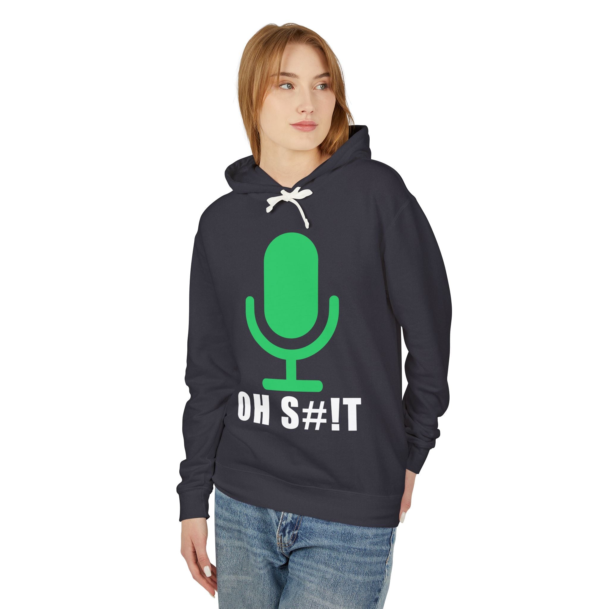 OH S#!T Hoodie – Hot Mic Zoom Meeting Horror Sweatshirt