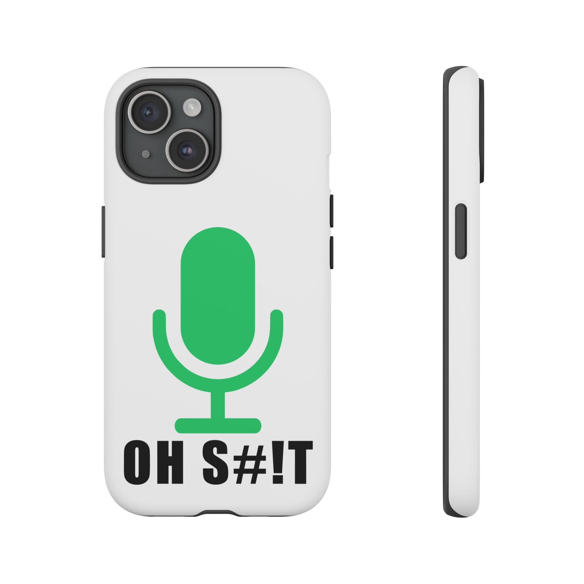 OH S#!T Phone Case – Hot Mic Zoom Meeting Horror Mobile Cover