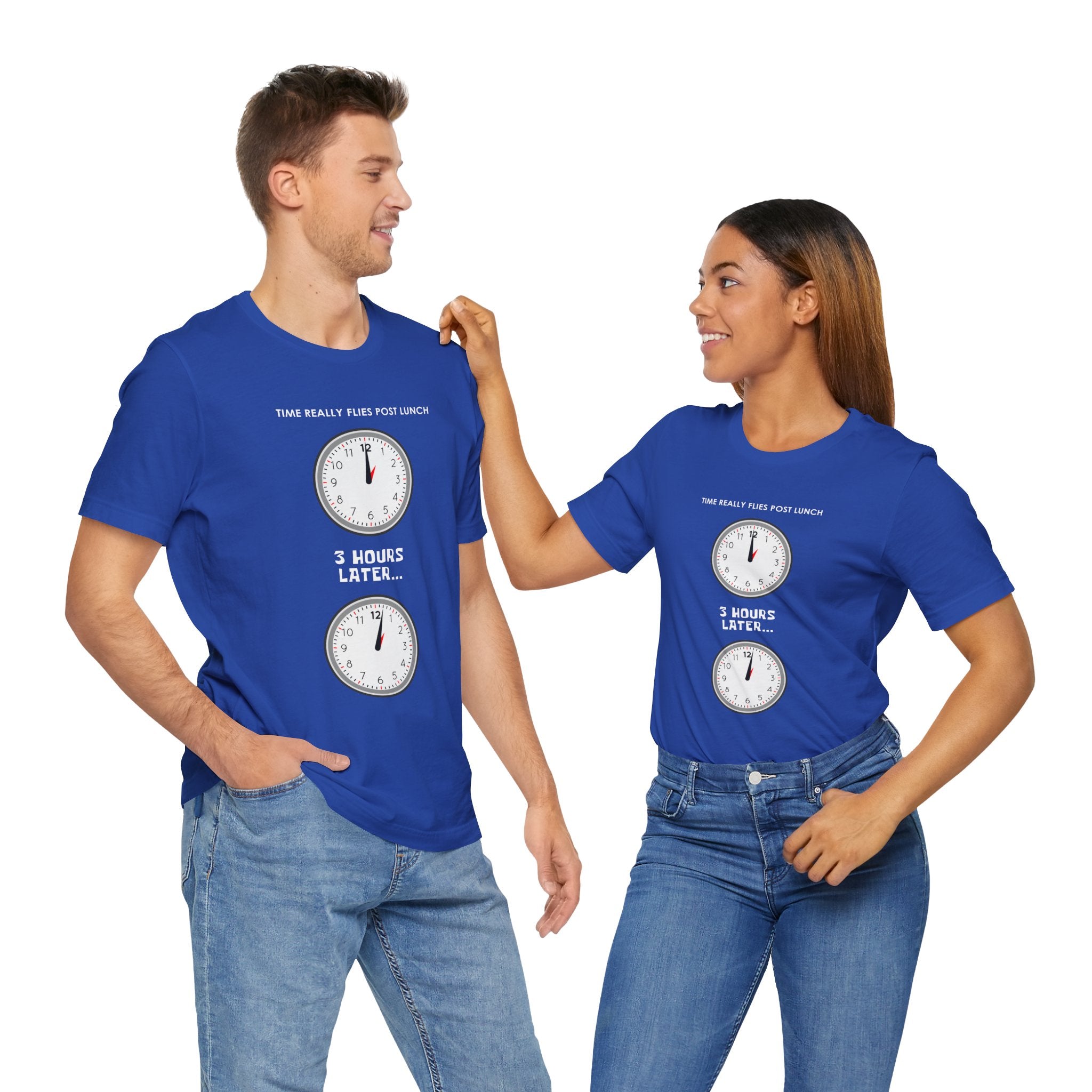 Post Lunch Woe T-Shirt – Dark Humor Afternoon Slump Graphic Tee