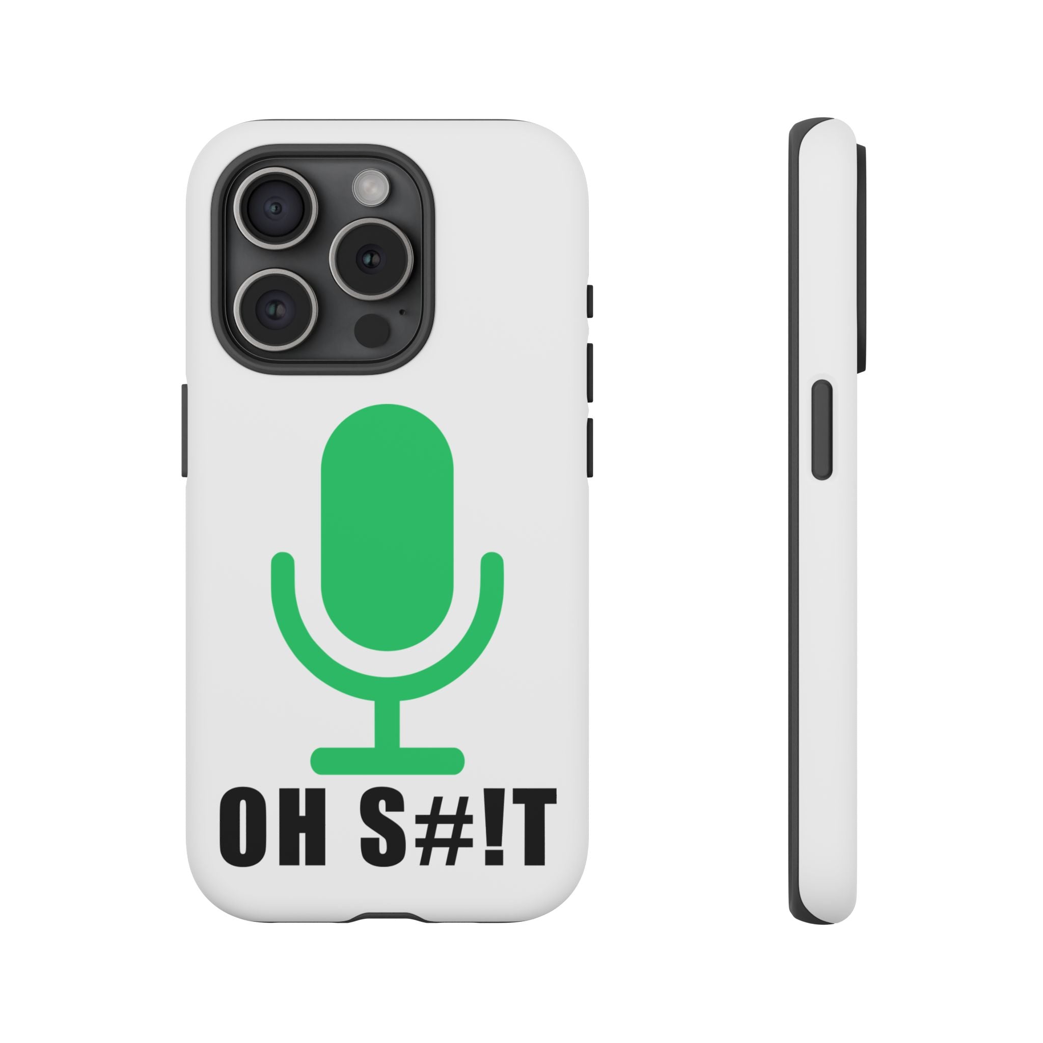 OH S#!T Phone Case – Hot Mic Zoom Meeting Horror Mobile Cover