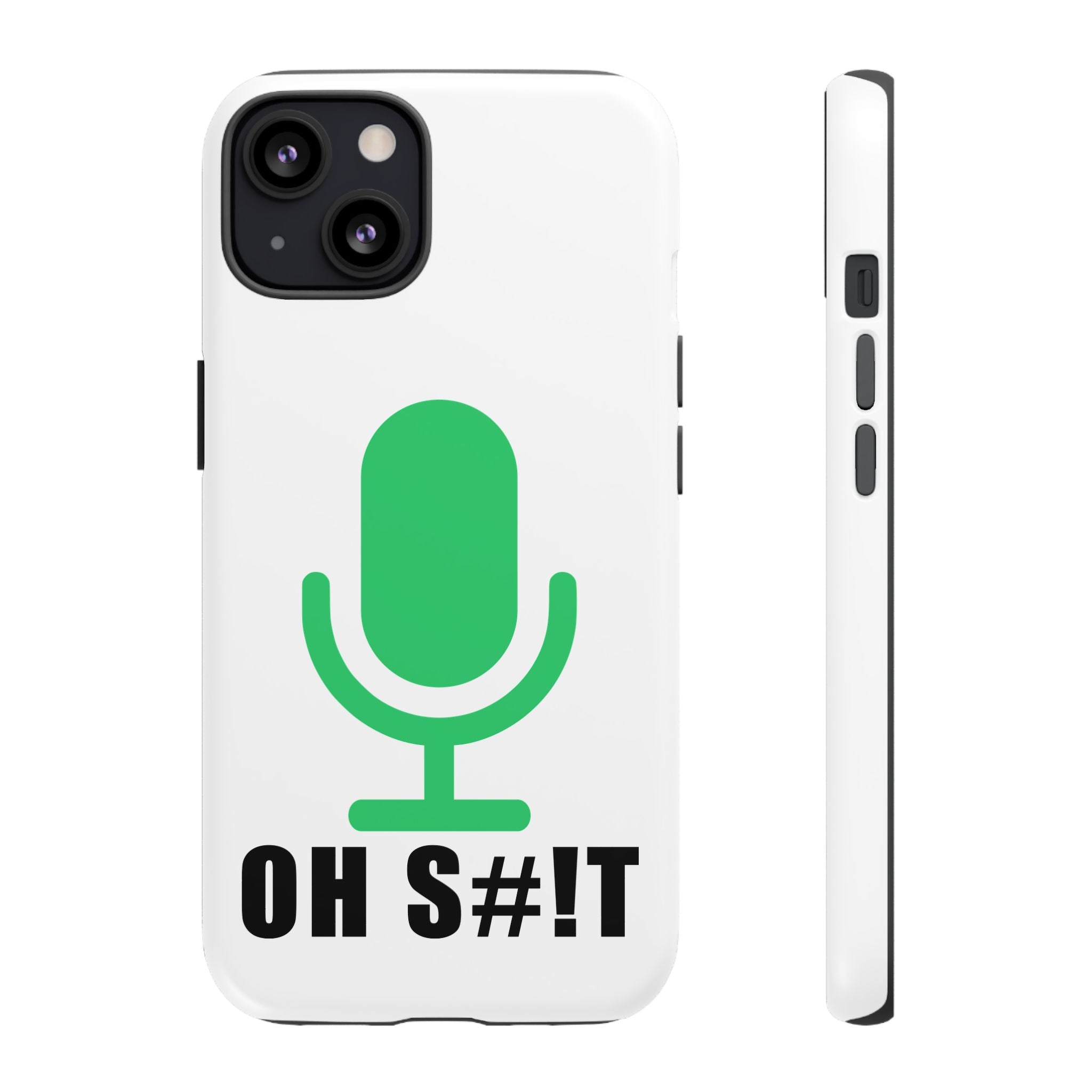 OH S#!T Phone Case – Hot Mic Zoom Meeting Horror Mobile Cover