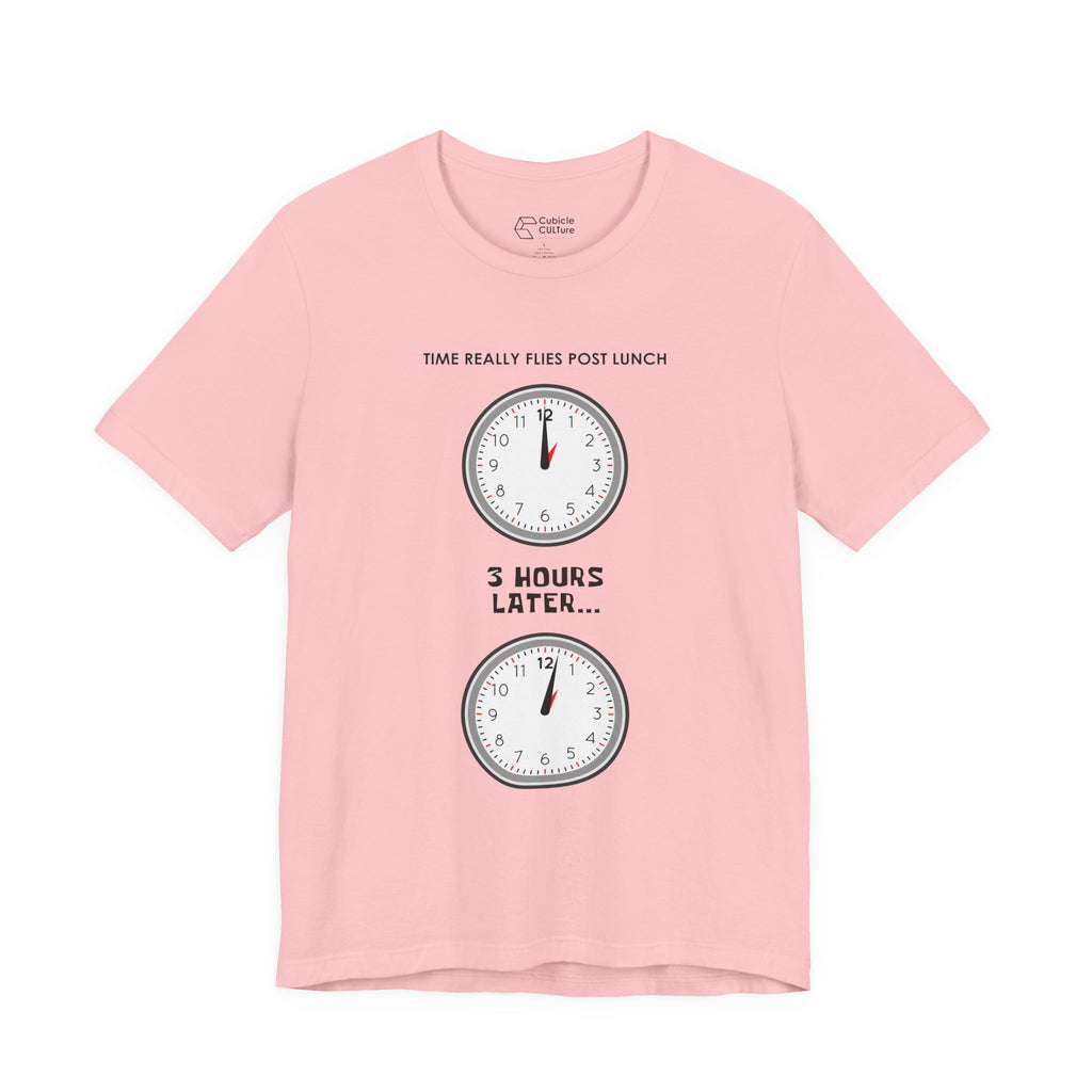 Post Lunch Woe T-Shirt – Dark Humor Afternoon Slump Graphic Tee