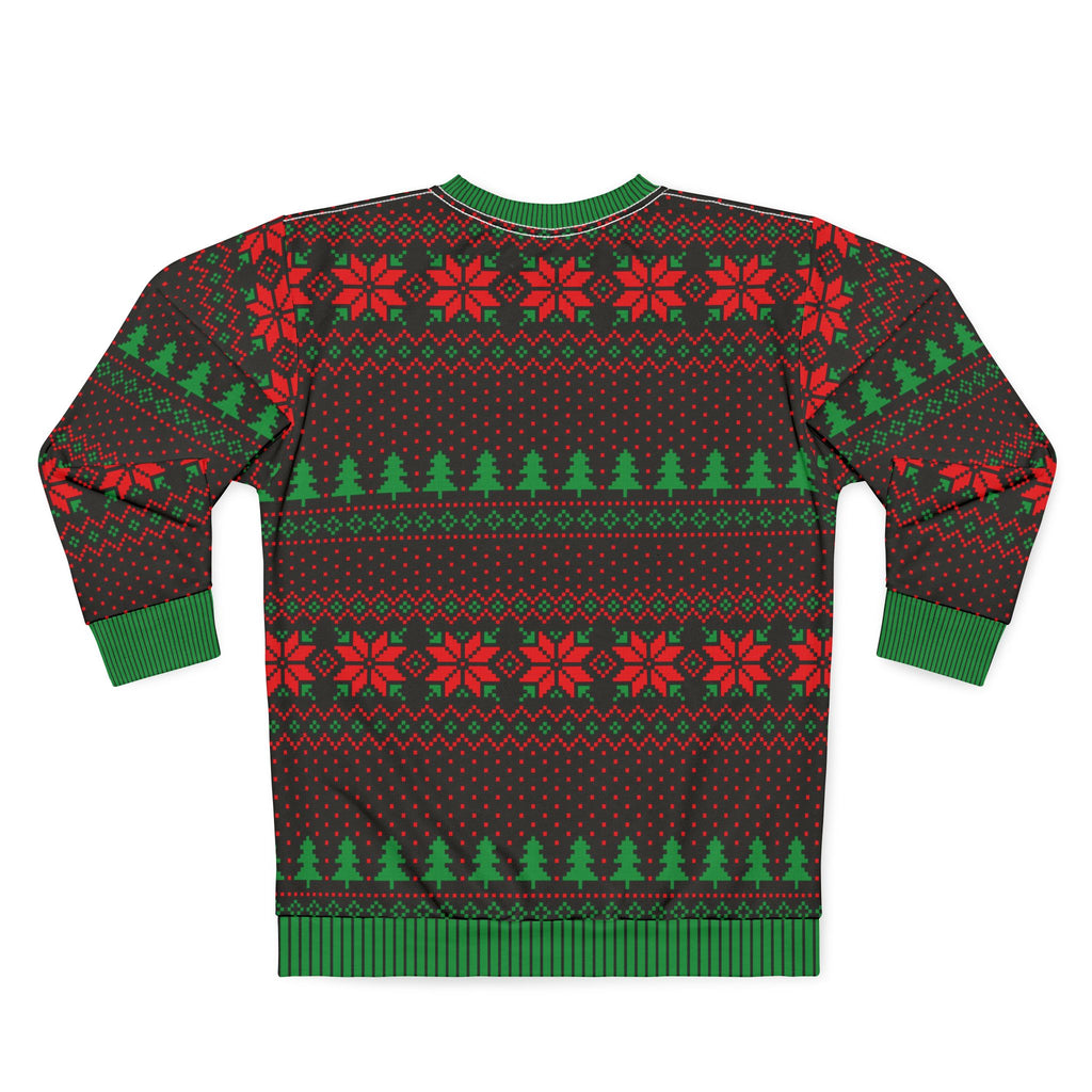 Holiday Bonus Ugly Christmas Sweater — Cliffverse Dark Corporate Humor Corporate Festive Knit