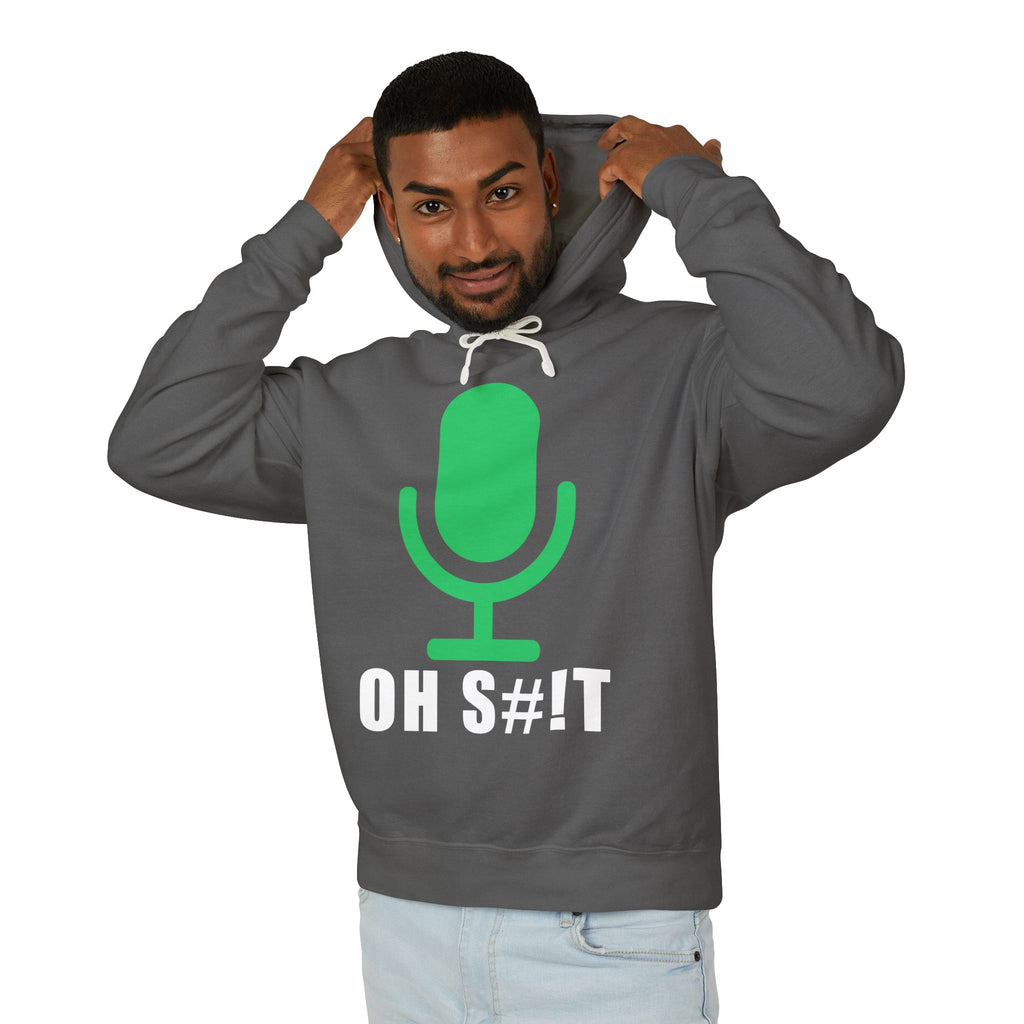 OH S#!T Hoodie – Hot Mic Zoom Meeting Horror Sweatshirt