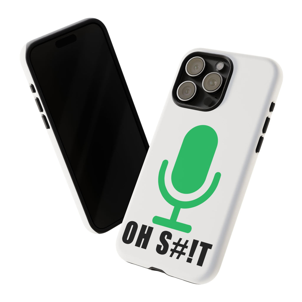 OH S#!T Phone Case – Hot Mic Zoom Meeting Horror Mobile Cover