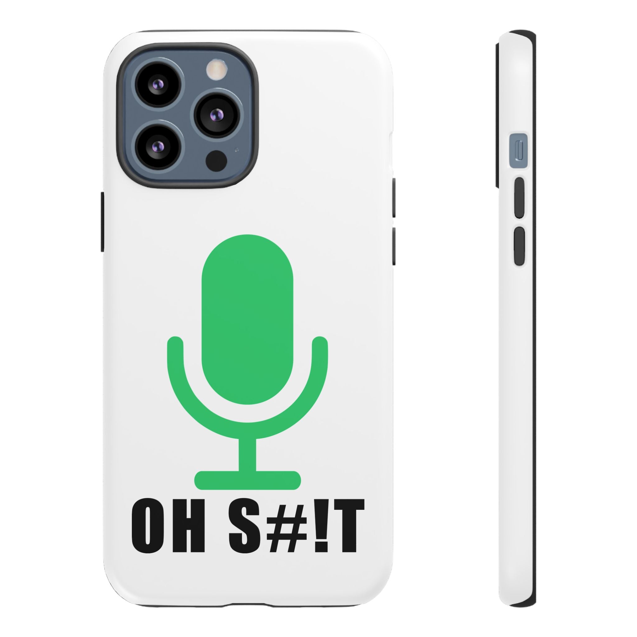 OH S#!T Phone Case – Hot Mic Zoom Meeting Horror Mobile Cover