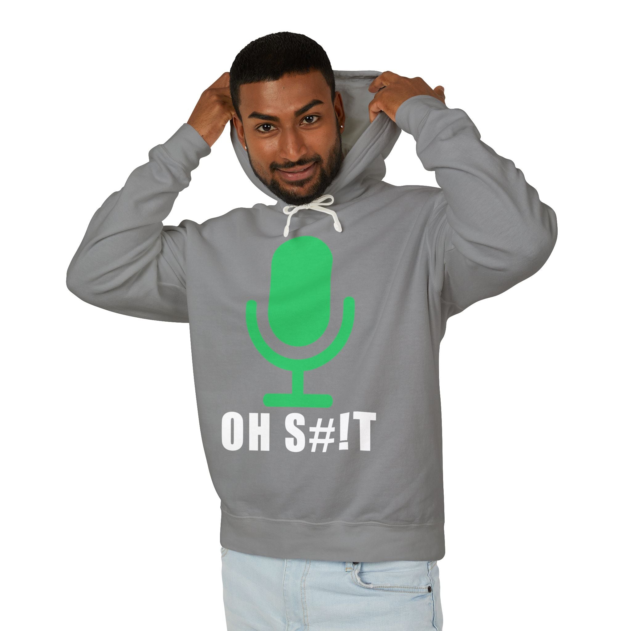 OH S#!T Hoodie – Hot Mic Zoom Meeting Horror Sweatshirt