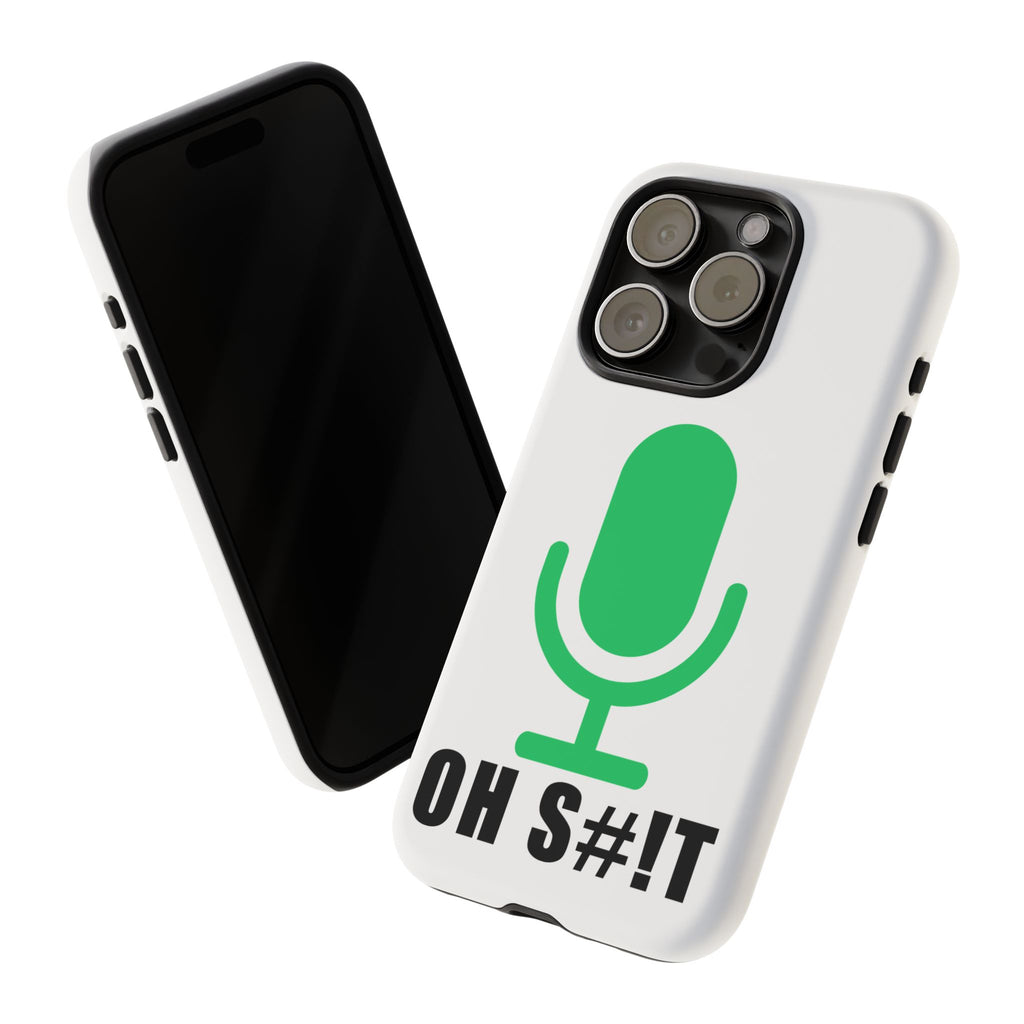 OH S#!T Phone Case – Hot Mic Zoom Meeting Horror Mobile Cover