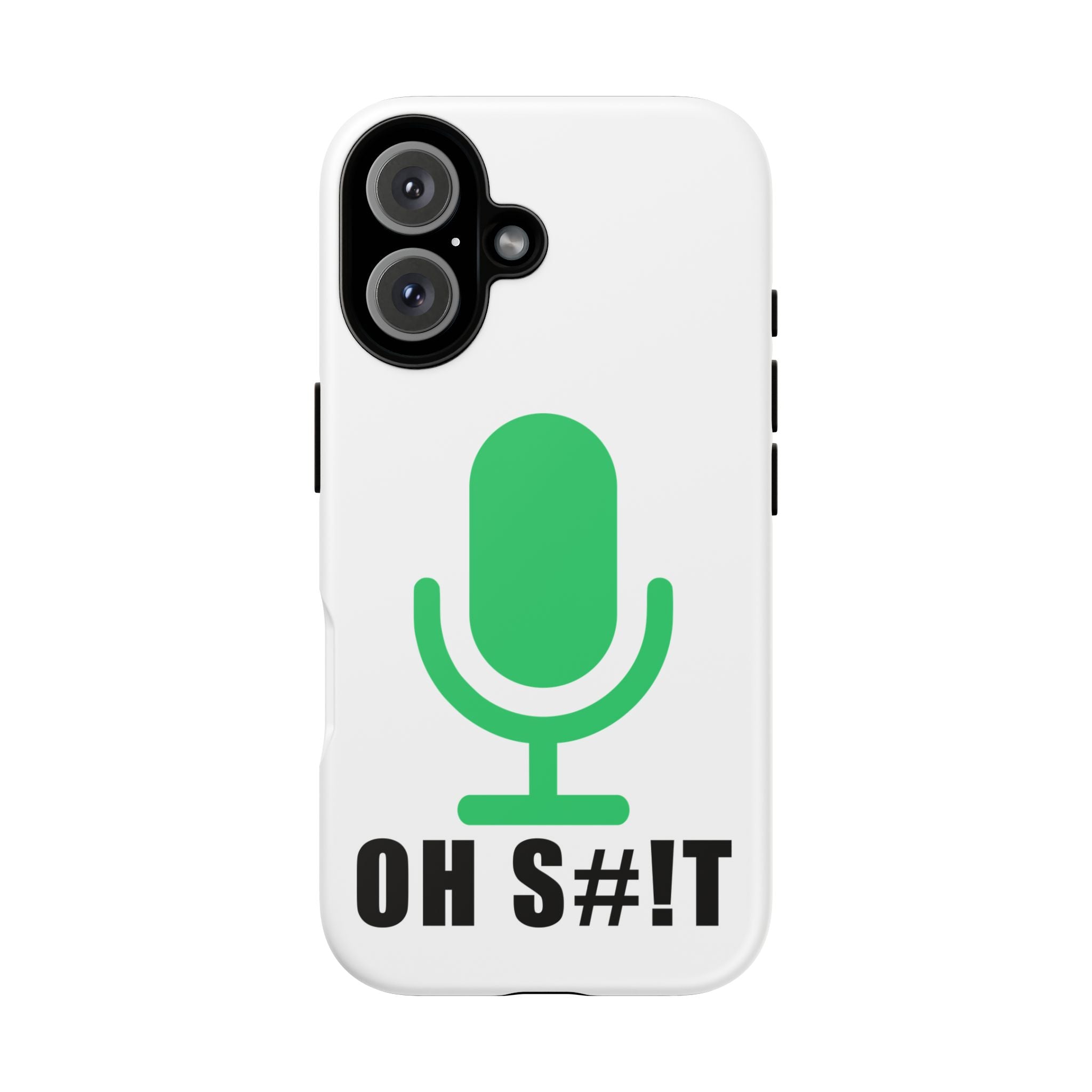 OH S#!T Phone Case – Hot Mic Zoom Meeting Horror Mobile Cover