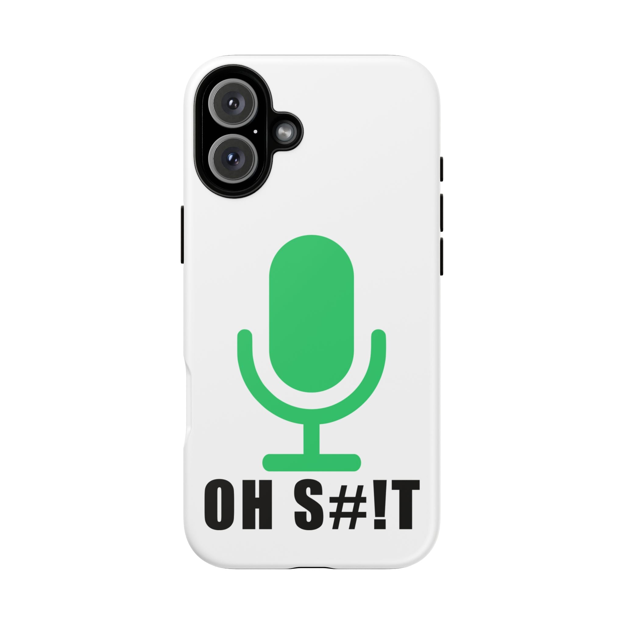 OH S#!T Phone Case – Hot Mic Zoom Meeting Horror Mobile Cover