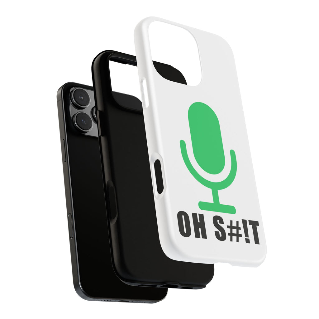 OH S#!T Phone Case – Hot Mic Zoom Meeting Horror Mobile Cover