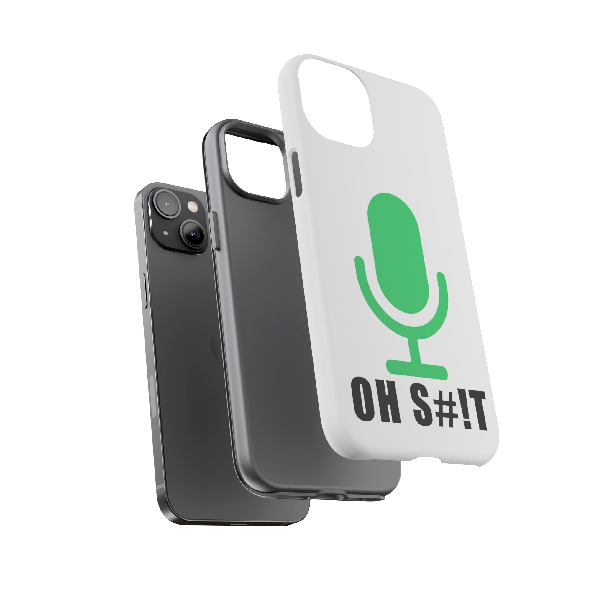 OH S#!T Phone Case – Hot Mic Zoom Meeting Horror Mobile Cover