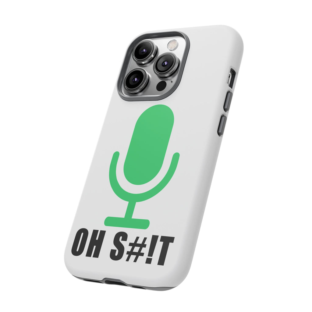 OH S#!T Phone Case – Hot Mic Zoom Meeting Horror Mobile Cover
