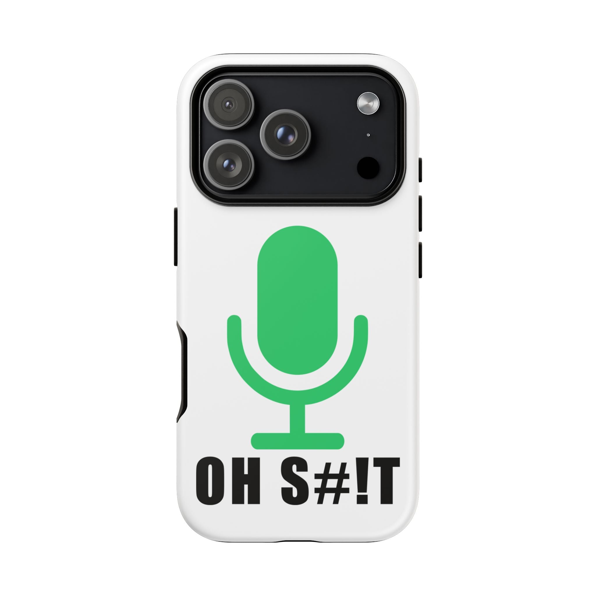 OH S#!T Phone Case – Hot Mic Zoom Meeting Horror Mobile Cover