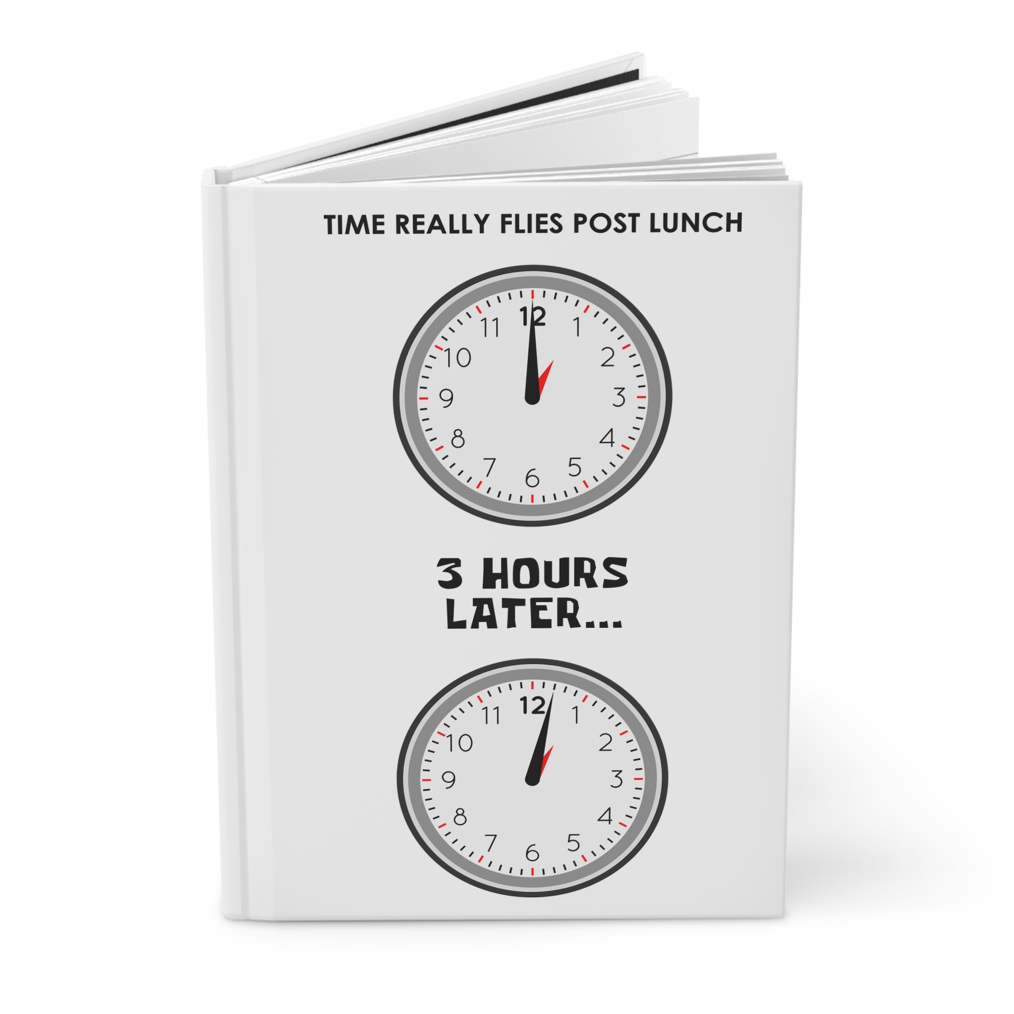 Post Lunch Woe Journal – Dark Humor Afternoon Slump Notebook