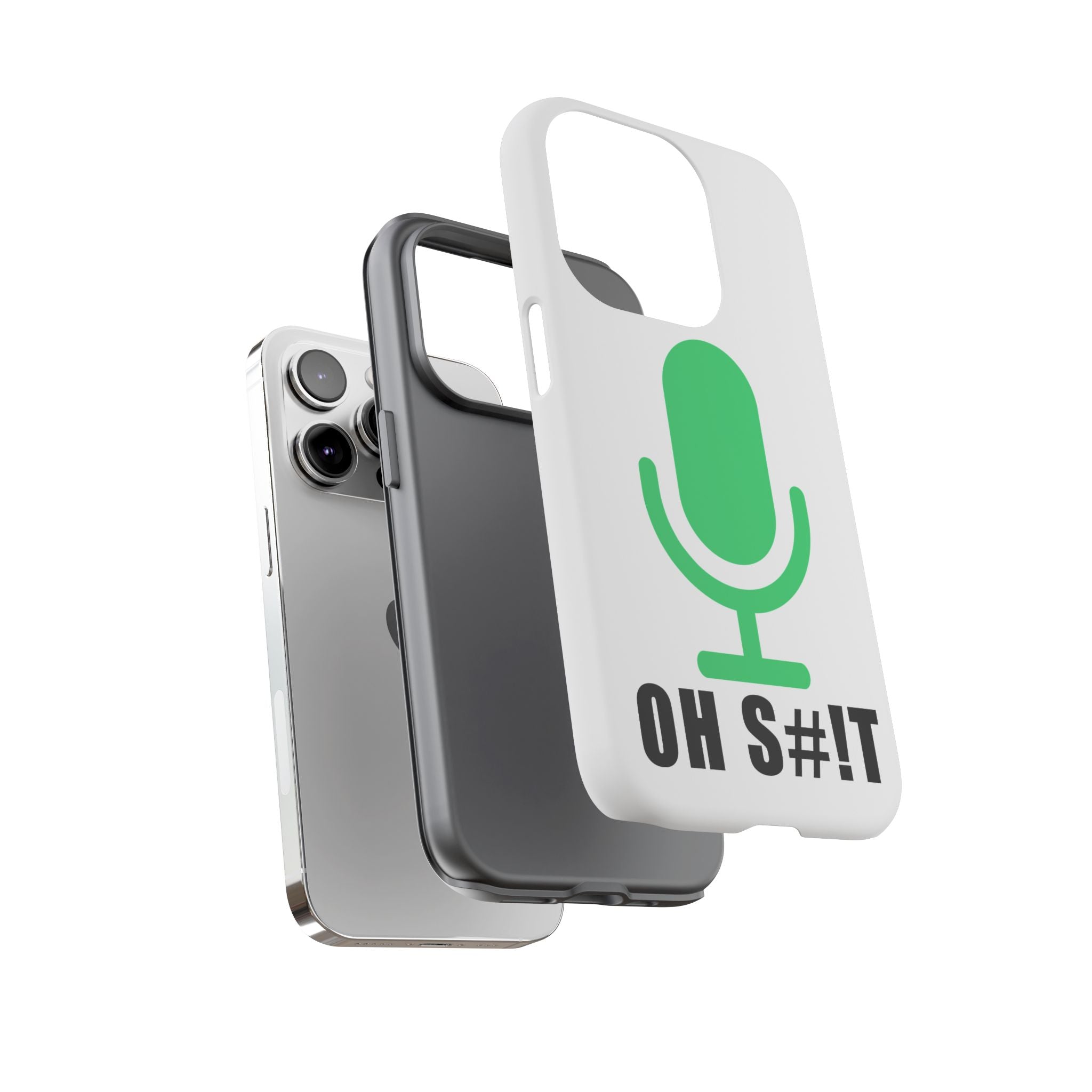 OH S#!T Phone Case – Hot Mic Zoom Meeting Horror Mobile Cover
