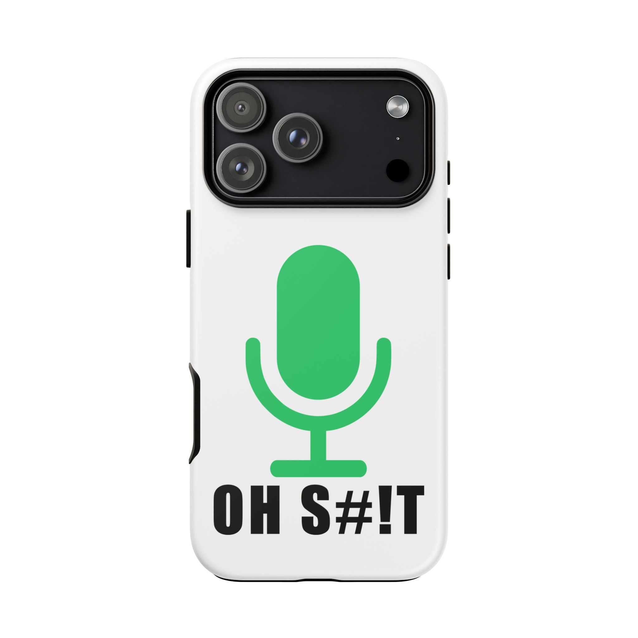 OH S#!T Phone Case – Hot Mic Zoom Meeting Horror Mobile Cover